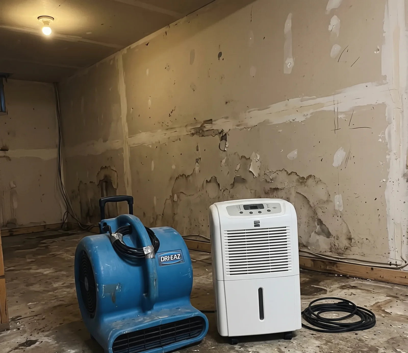 Water damage restoration service areas around Austin, TX